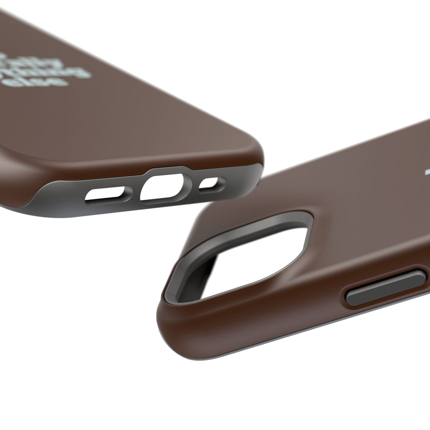Do Literally Anything Else Brown & Blue Phone Case