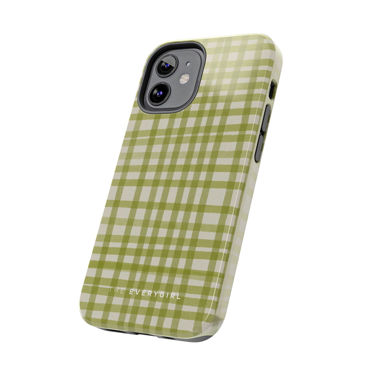 Green Gingham Phone Case