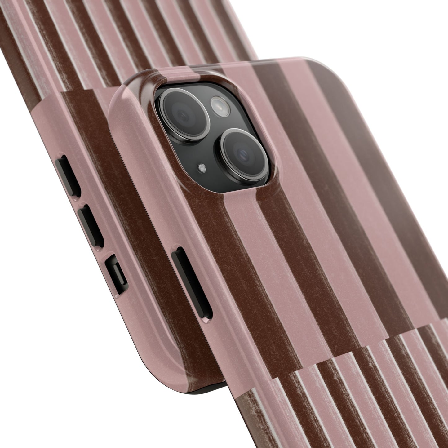 February Pink and Brown Phone Case