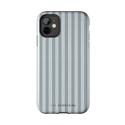 Muted Blue Stripe IPhone Case