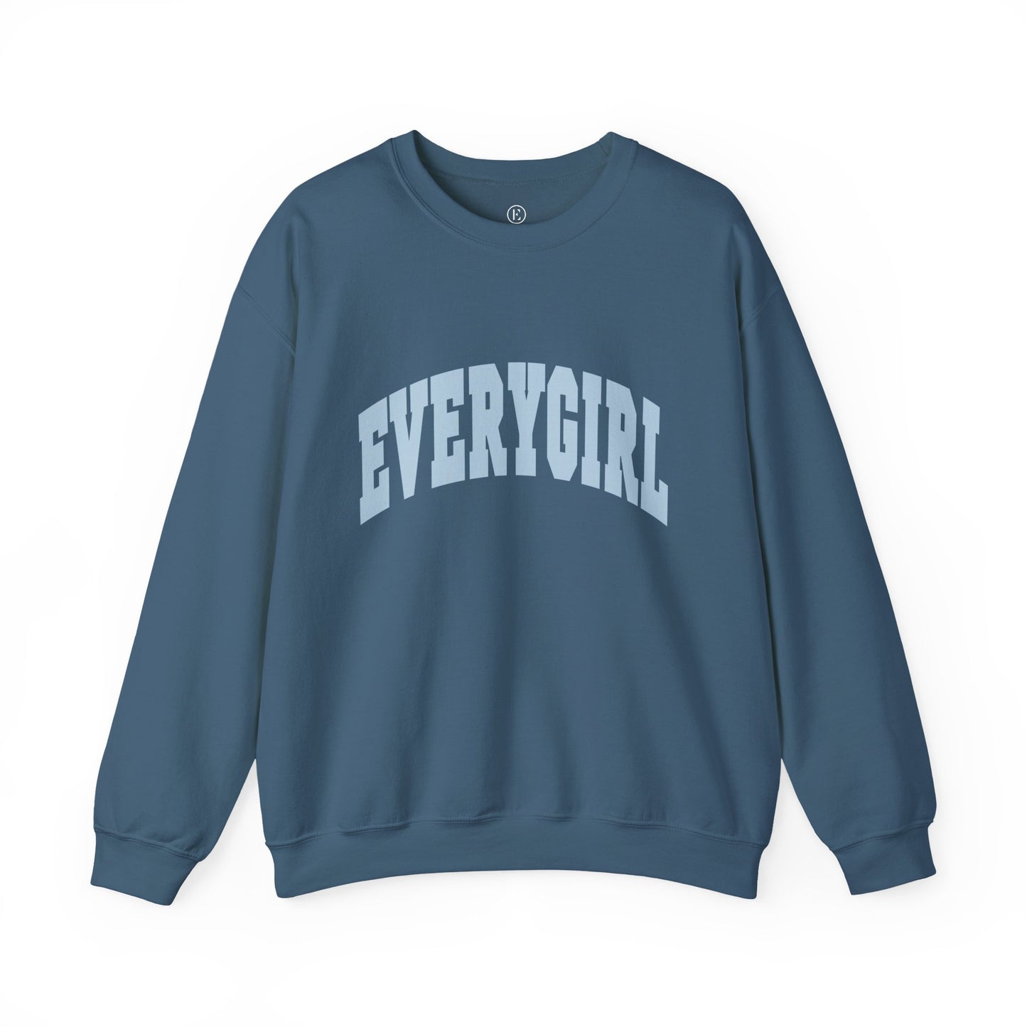 Blue Classic Everygirl Crewneck