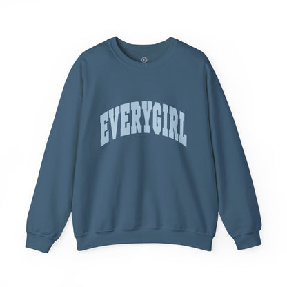 Blue Classic Everygirl Crewneck