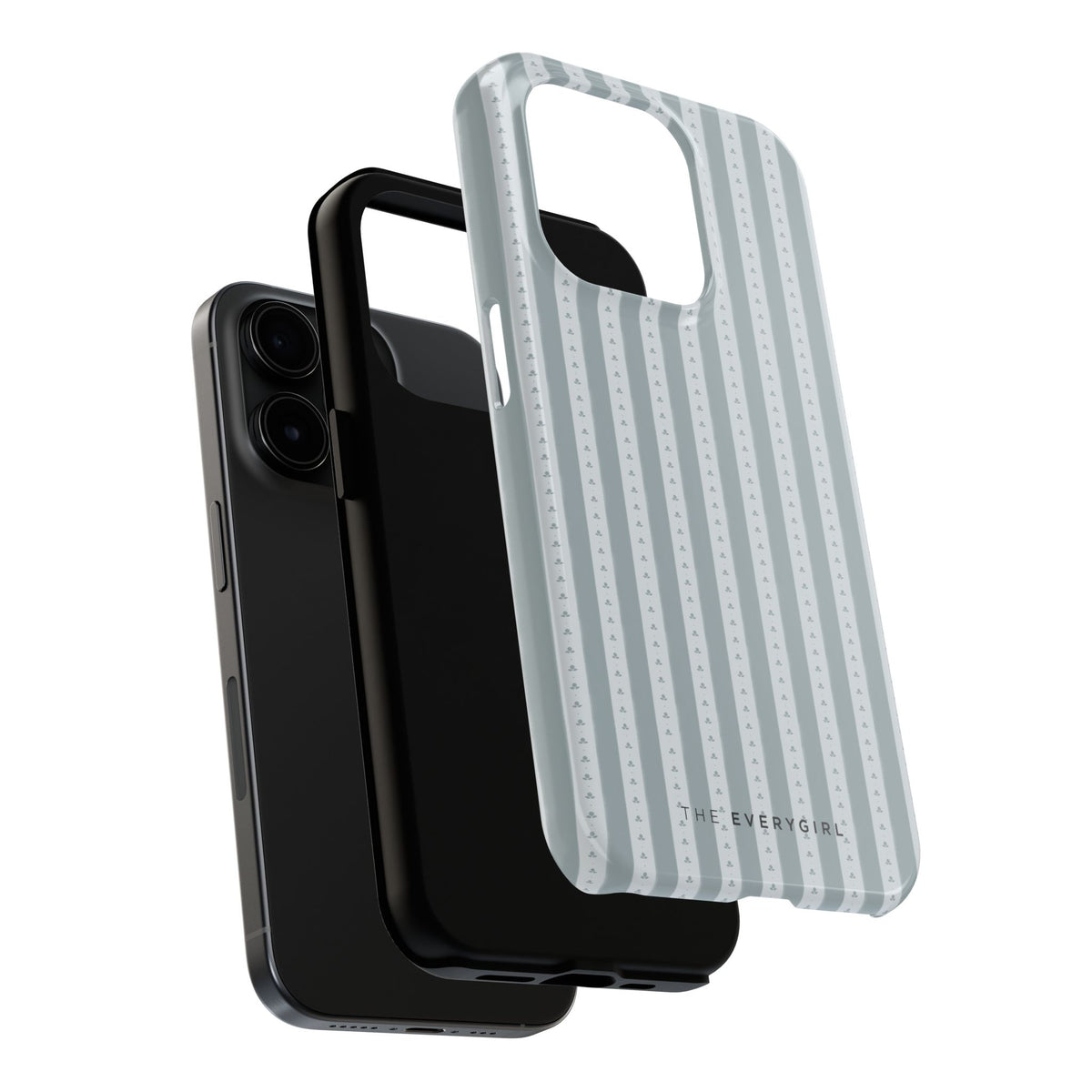 Muted Blue Stripe IPhone Case