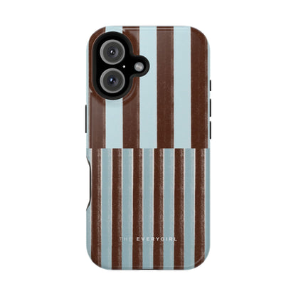 Blue & Brown Contrast Phone Case