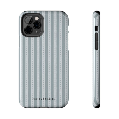 Muted Blue Stripe IPhone Case