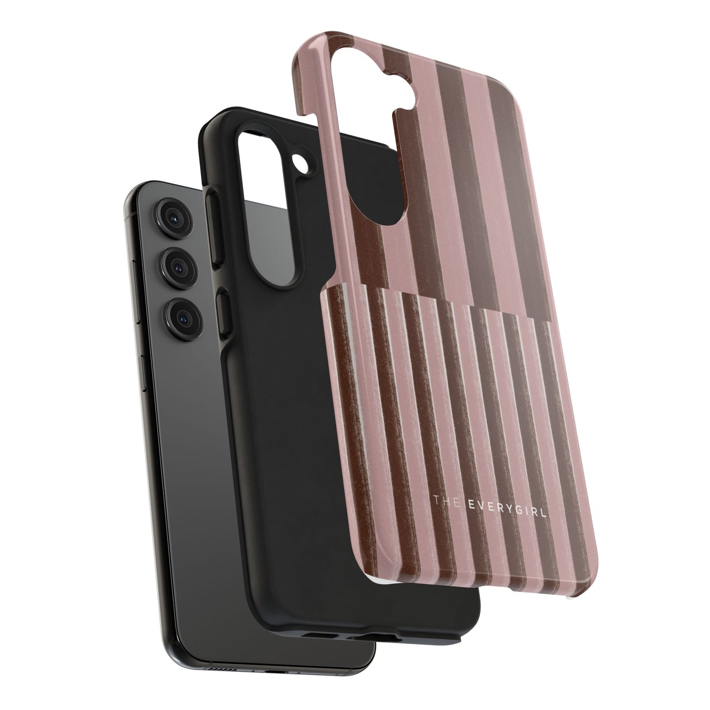 February Pink and Brown Phone Case