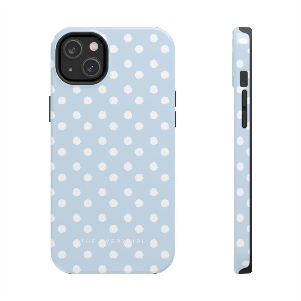 Blue & White Polka Dots Phone Case