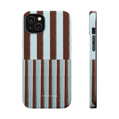 Blue & Brown Contrast Phone Case