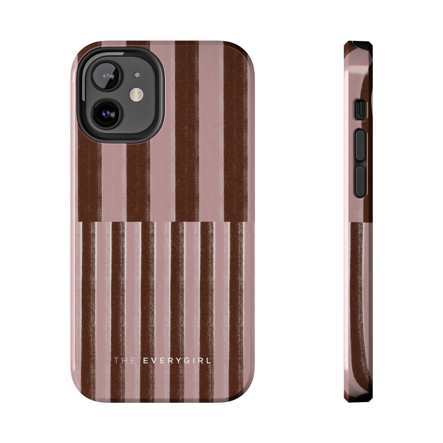 February Pink and Brown Phone Case