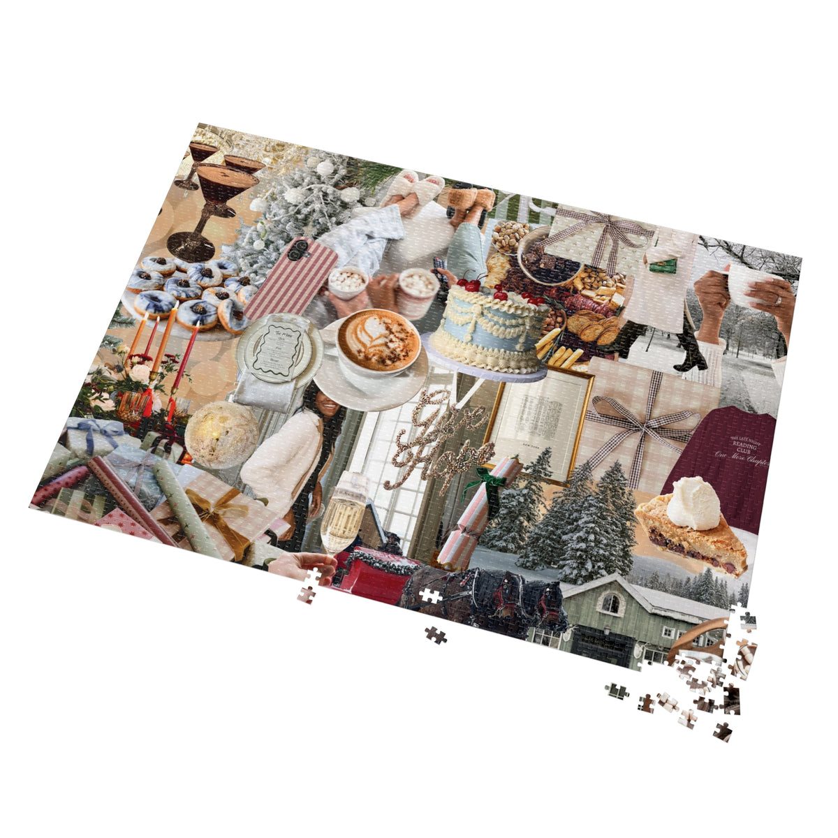 Everygirl Holiday Collage Puzzle