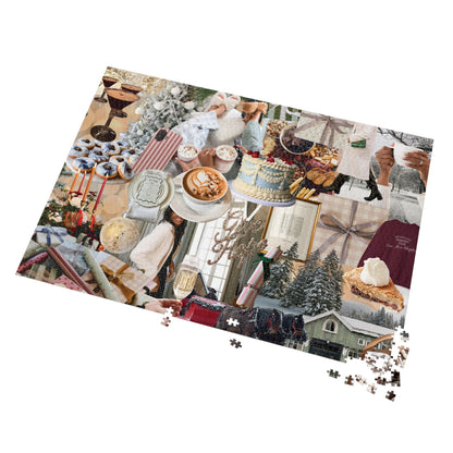 Everygirl Holiday Collage Puzzle