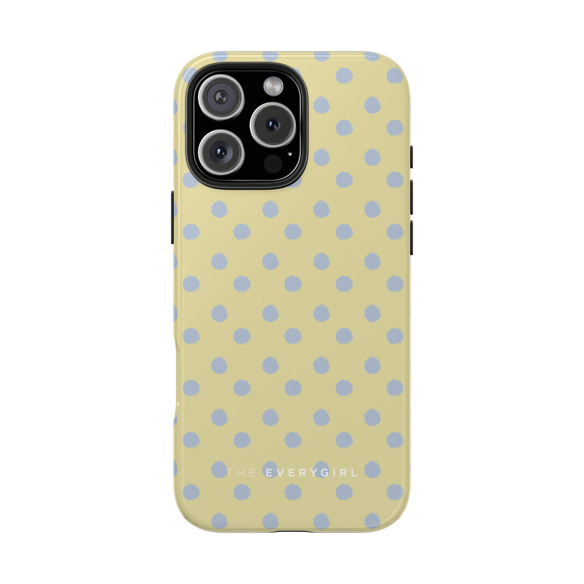 Yellow & Blue Polka Dots Phone Case