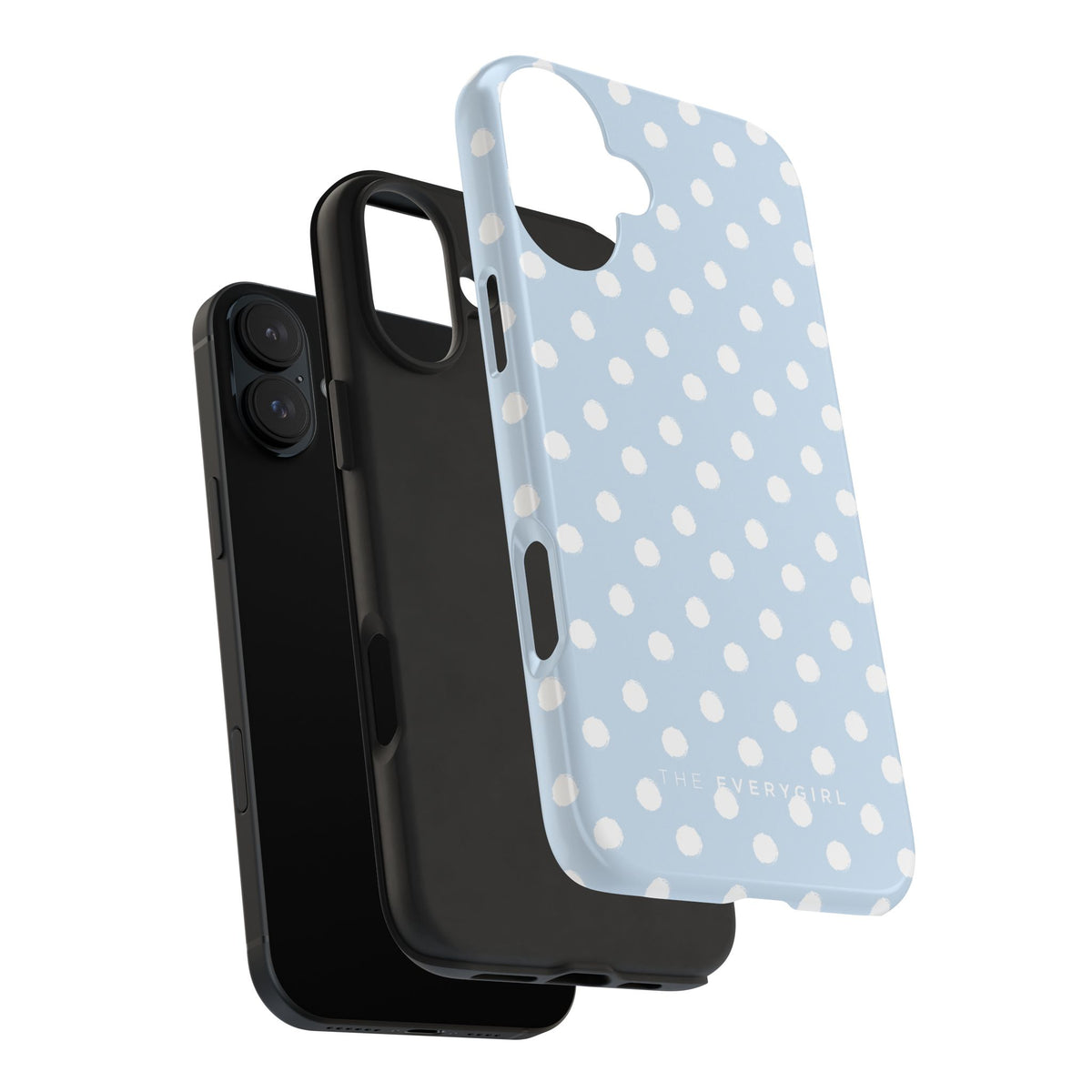 Blue & White Polka Dots Phone Case