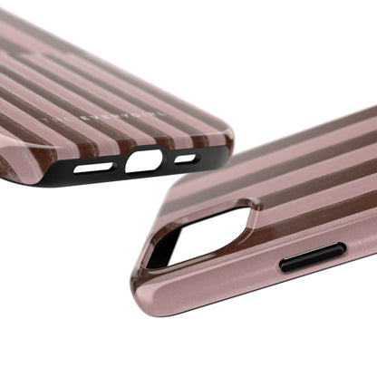 February Pink and Brown Phone Case