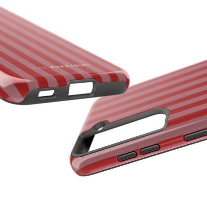Red & Pink Stripes IPhone Case
