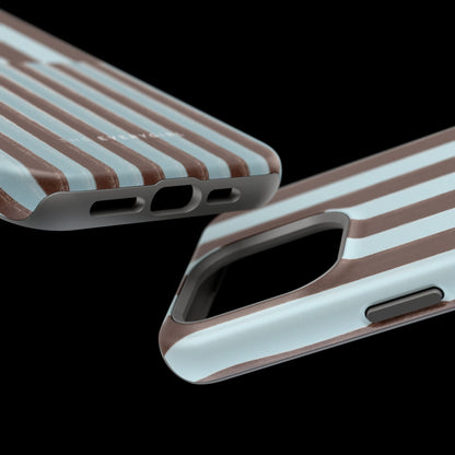 Blue & Brown Contrast Phone Case
