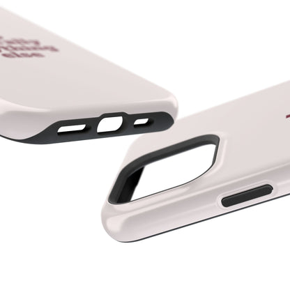 Do Literally Anything Else Burgundy Phone Case