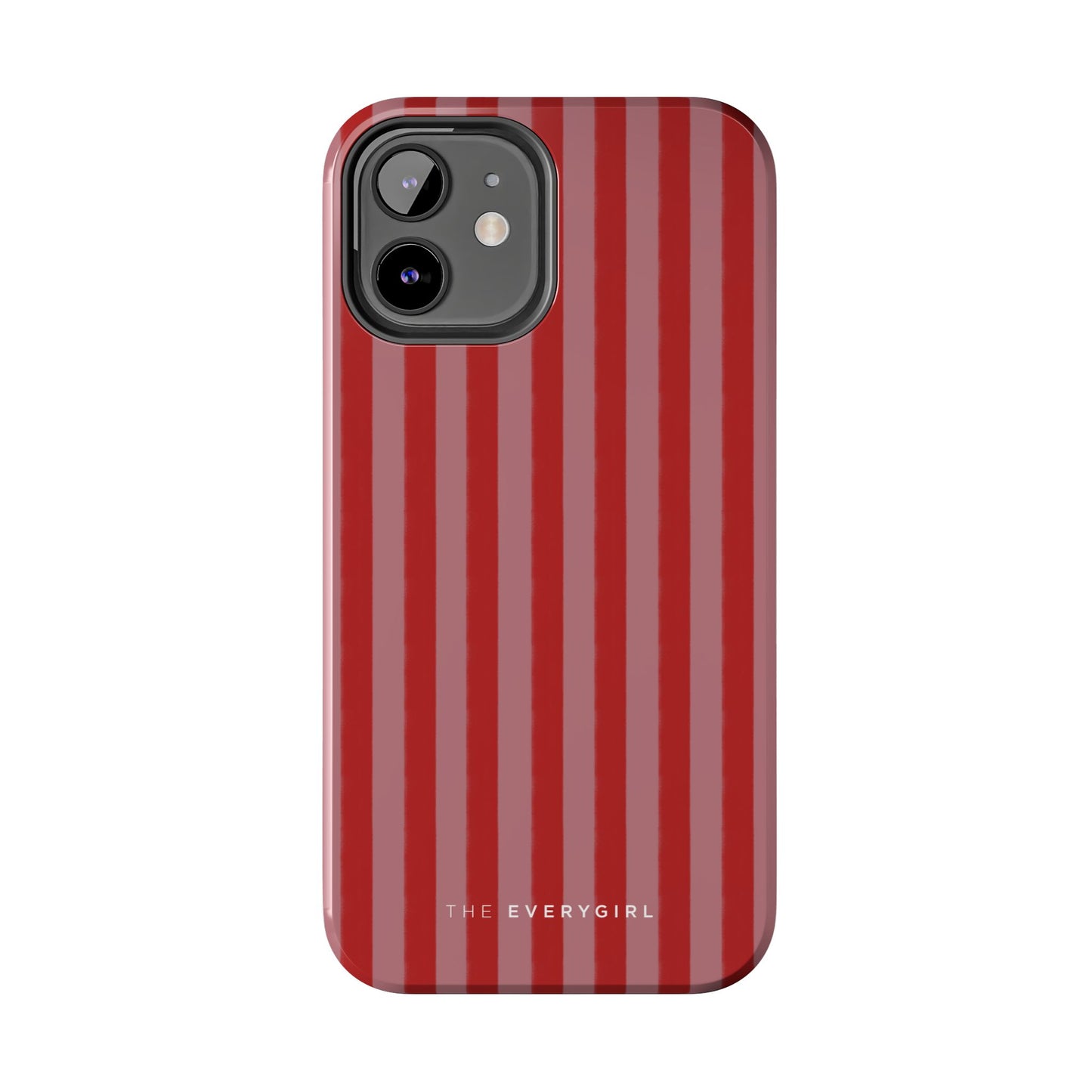 Red & Pink Stripes IPhone Case