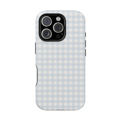 Nancy Meyers Inspired Blue Gingham Phone Case