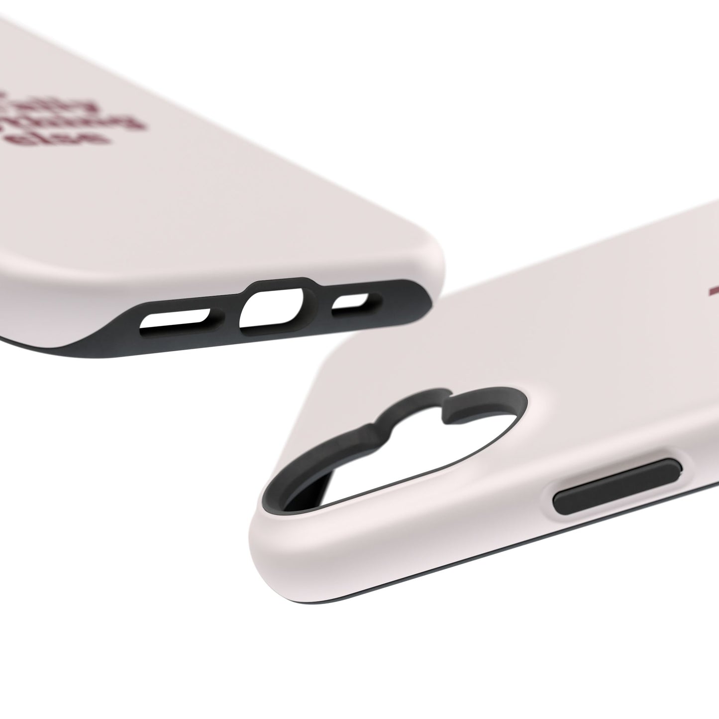 Do Literally Anything Else Burgundy Phone Case