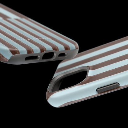 Blue & Brown Contrast Phone Case
