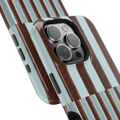 Blue & Brown Contrast Phone Case
