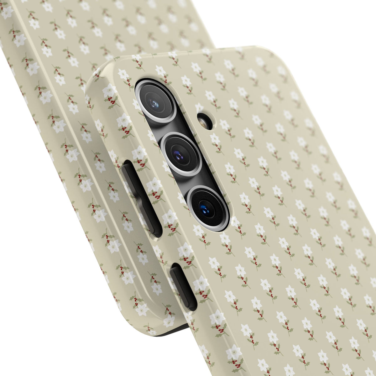 Neutral Tiny Flowers IPhone Case
