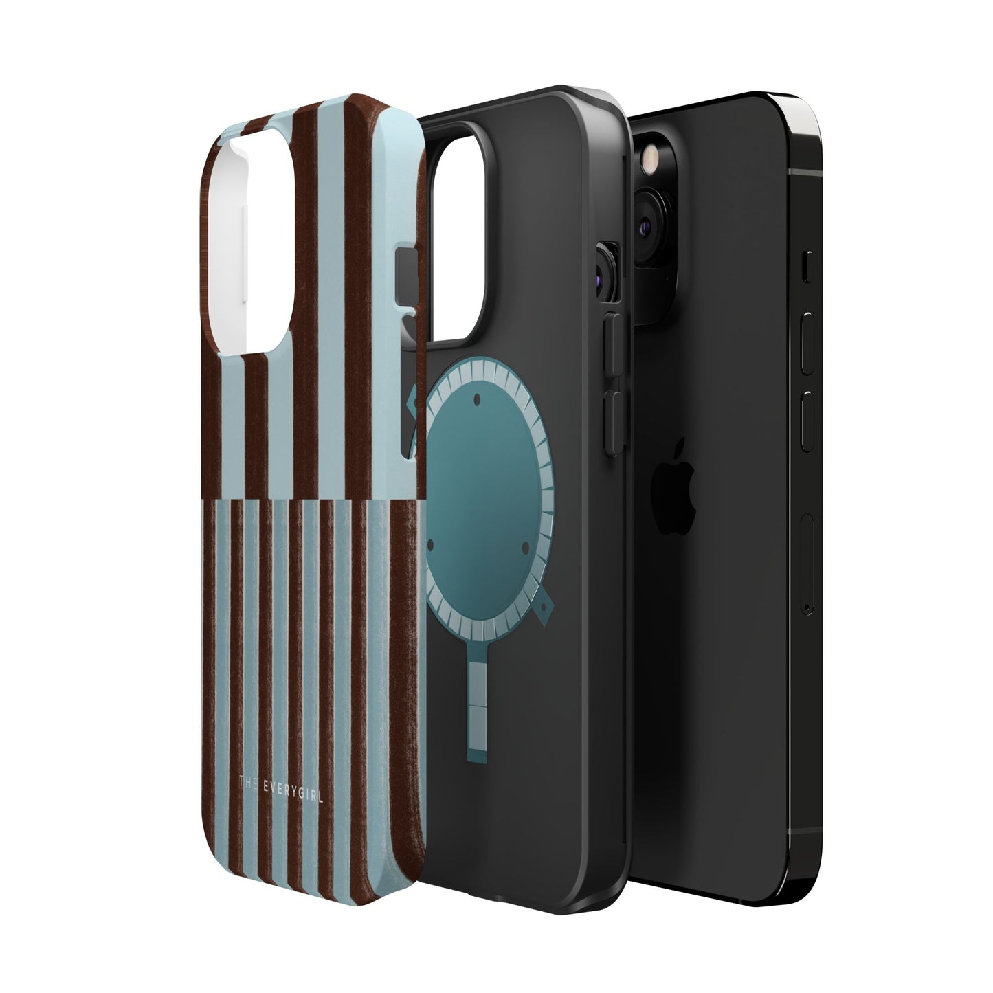 Blue & Brown Contrast Phone Case