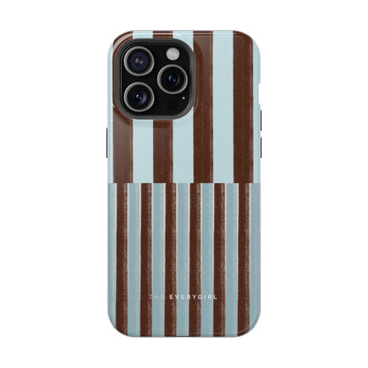 Blue & Brown Contrast Phone Case