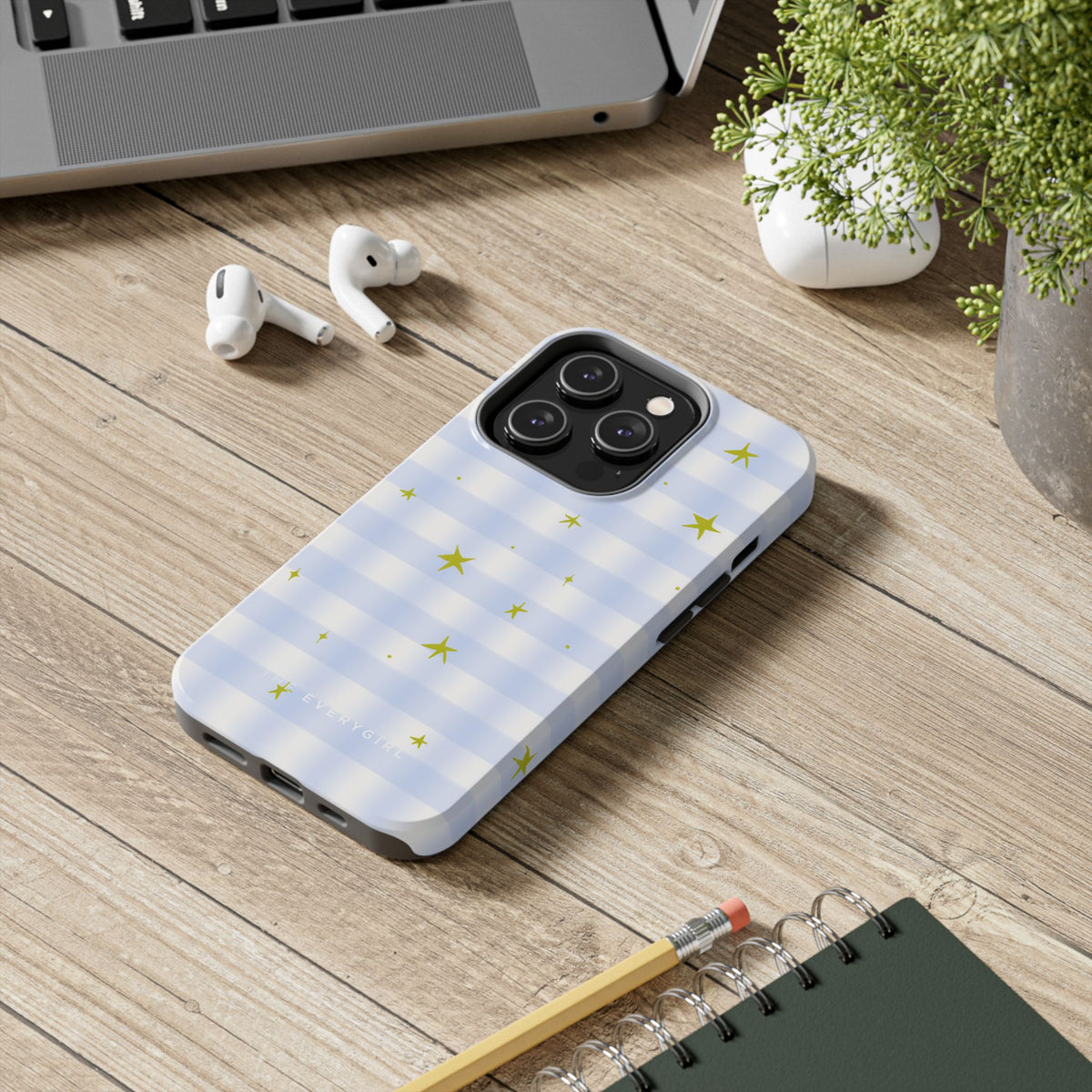 Gingham Stars Phone Case