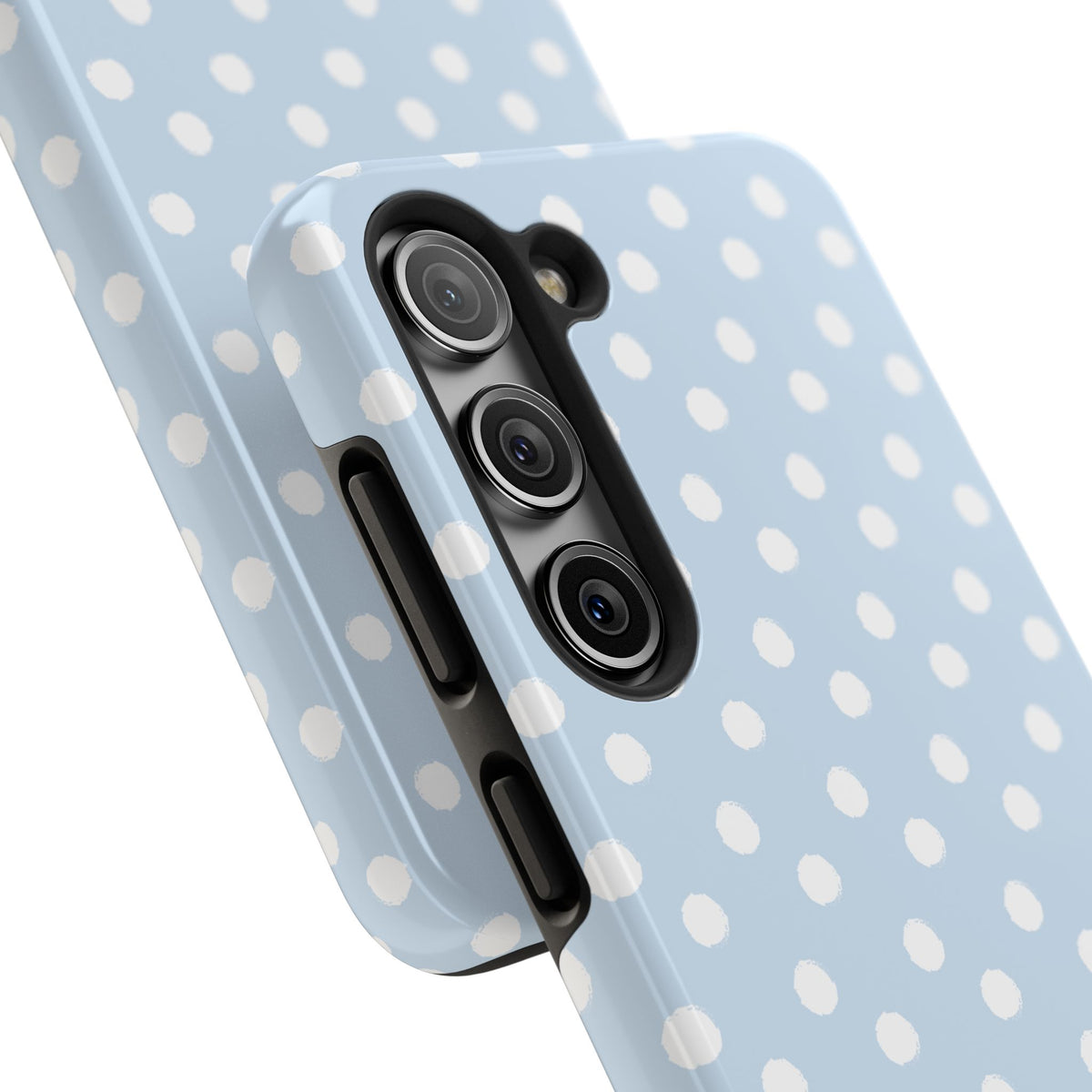 Blue & White Polka Dots Phone Case