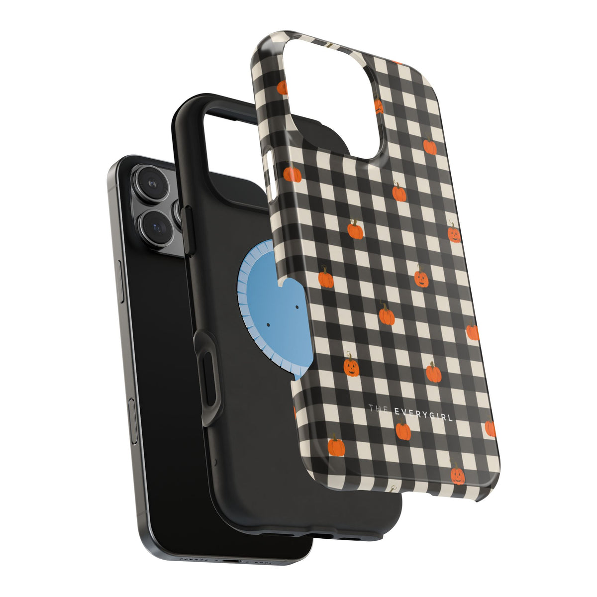 Pumpkin Gingham Phone Case