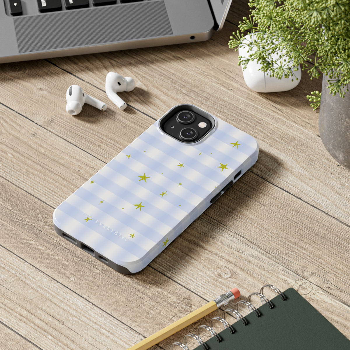 Gingham Stars Phone Case