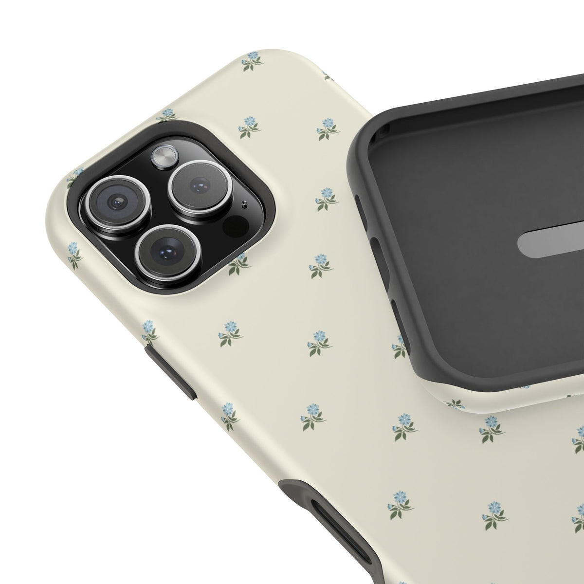 Tiny Blue Flowers Phone Case