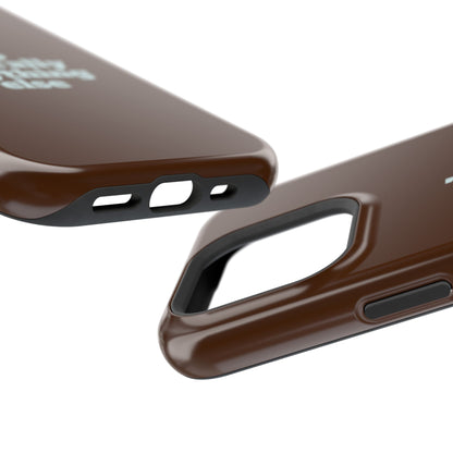 Do Literally Anything Else Brown & Blue Phone Case