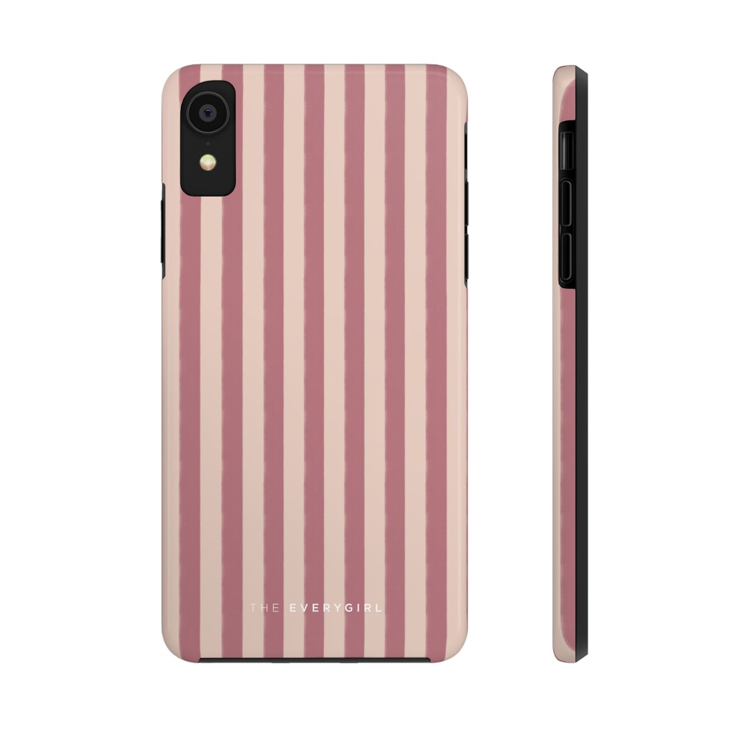 Tone on Tone Pink Stripes IPhone Case