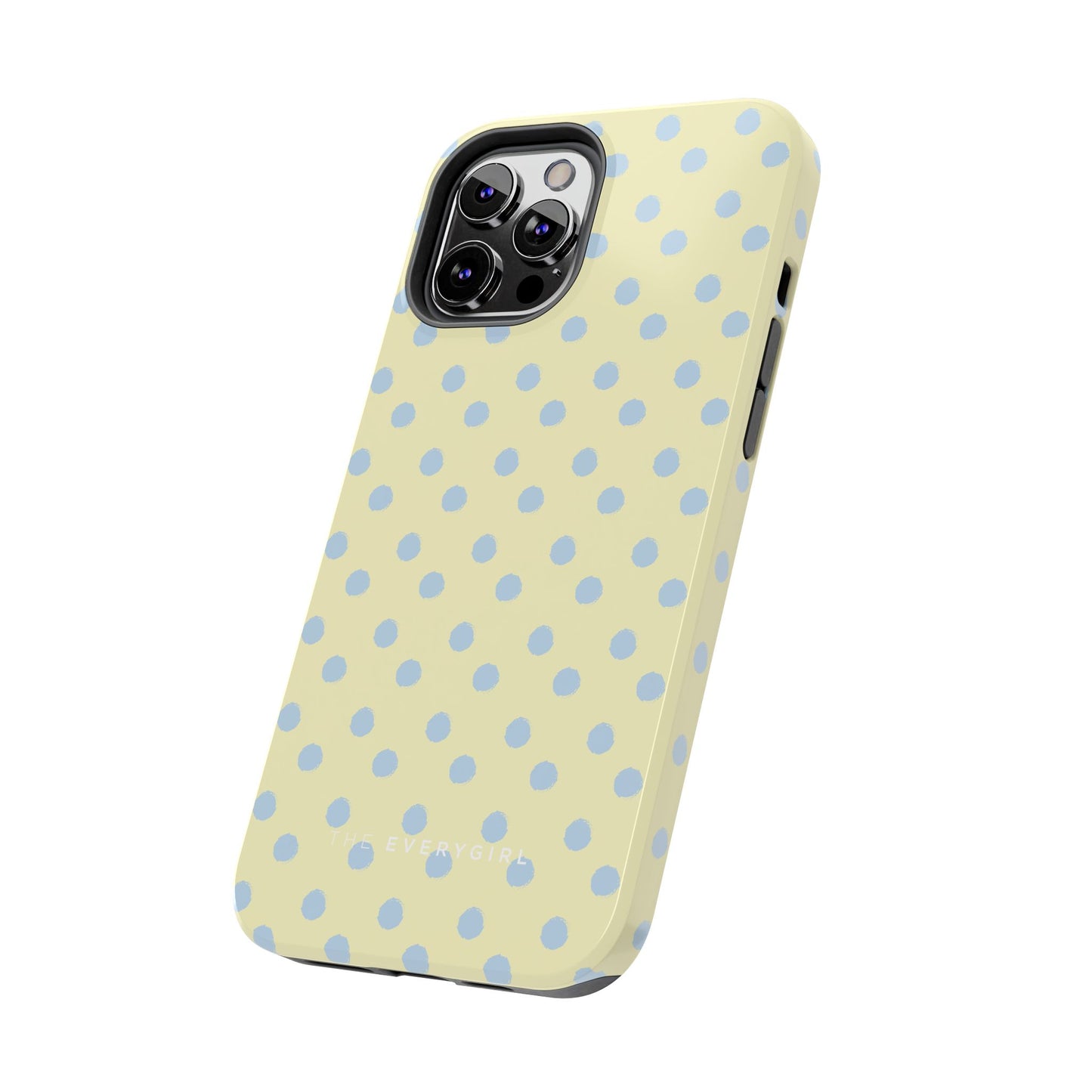 Third Coast – Yellow & Blue Polka Dots Phone Case