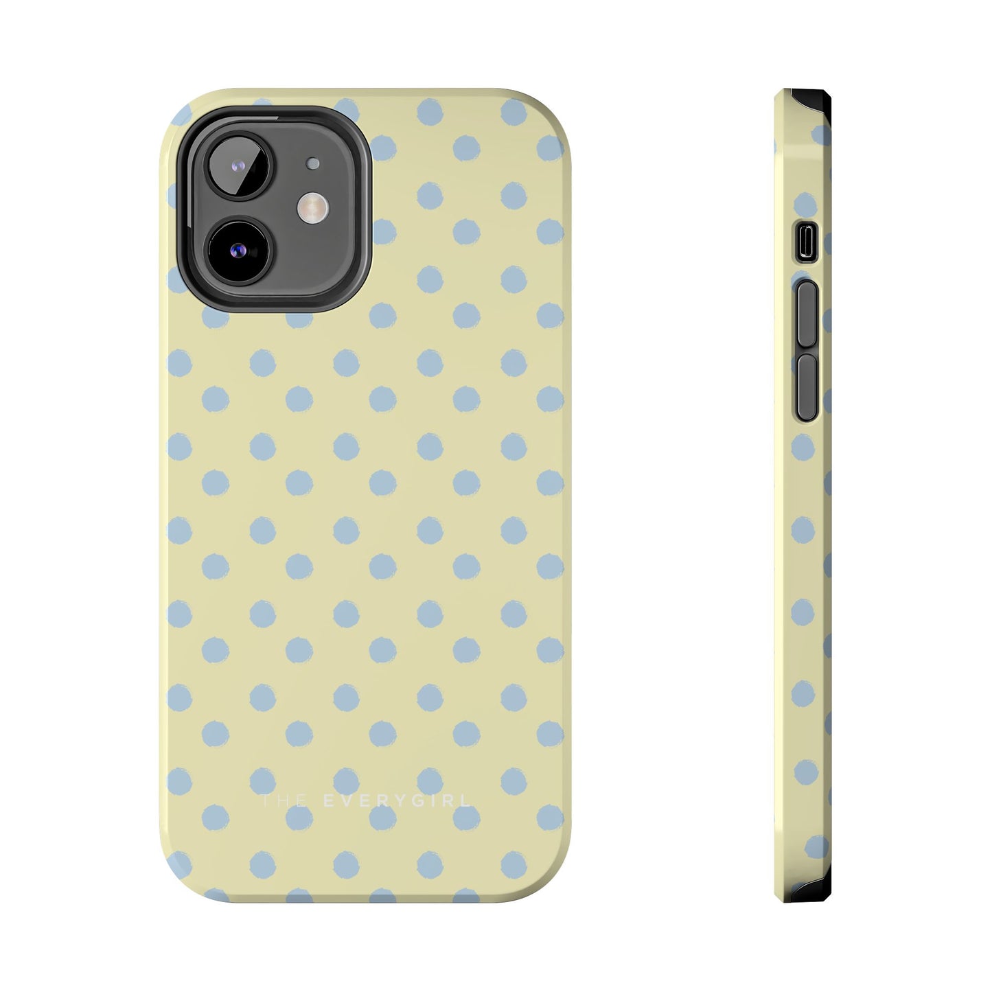 Third Coast – Yellow & Blue Polka Dots Phone Case