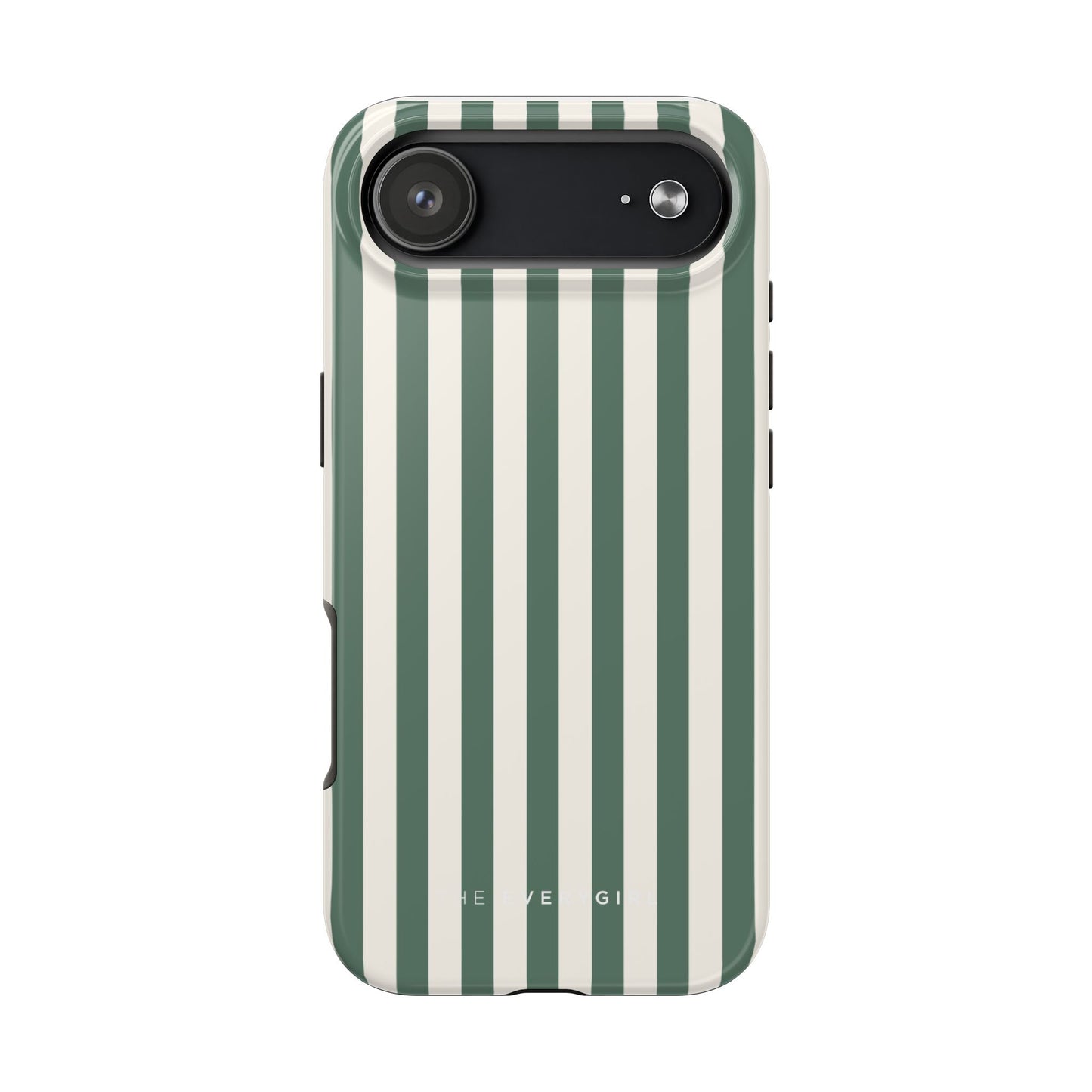 Green Cabana Stripe Phone Case