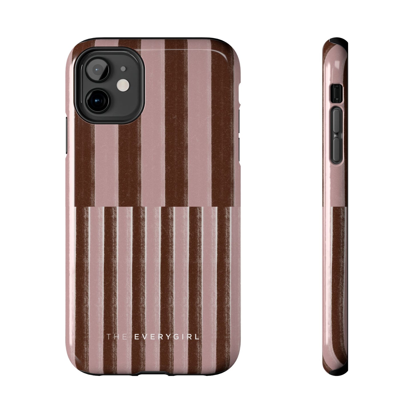February Pink and Brown Phone Case