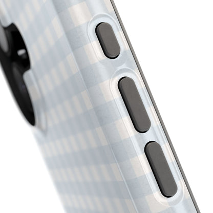 Nancy Meyers Inspired Blue Gingham Phone Case
