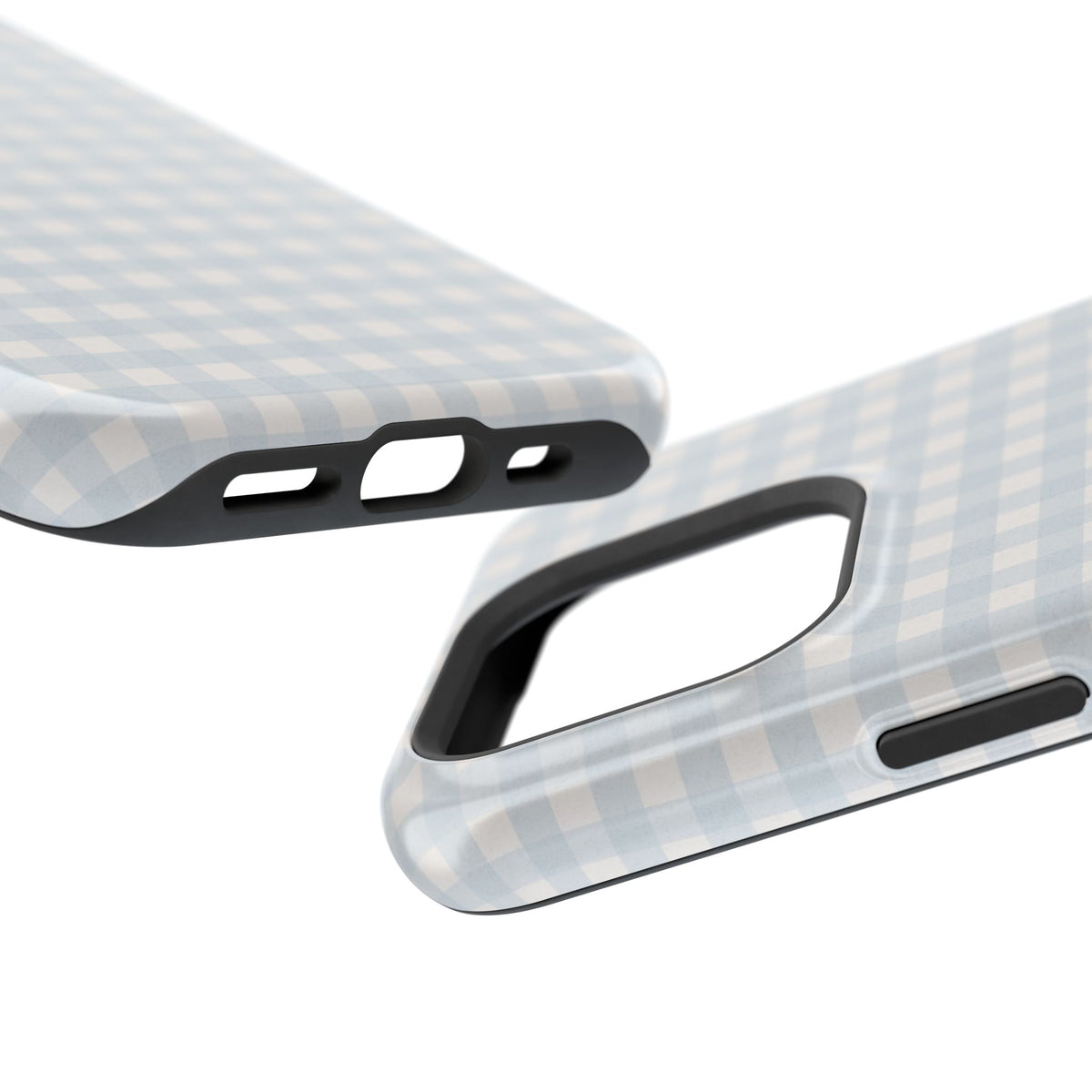 Nancy Meyers Inspired Blue Gingham Phone Case