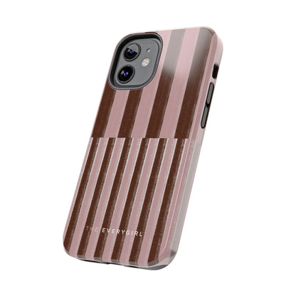February Pink and Brown Phone Case