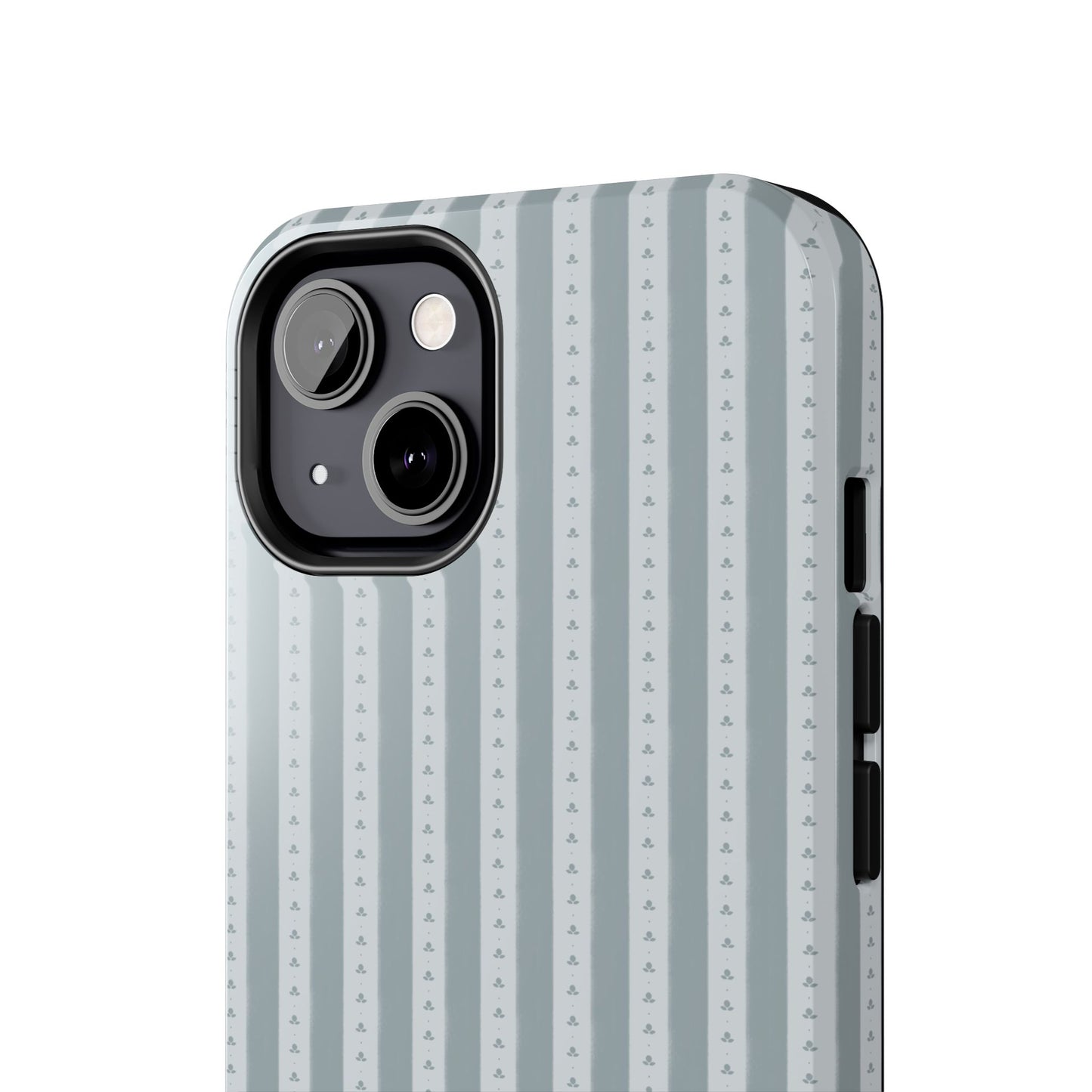 Muted Blue Stripe IPhone Case