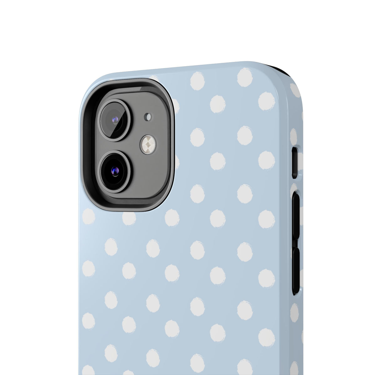 Blue & White Polka Dots Phone Case
