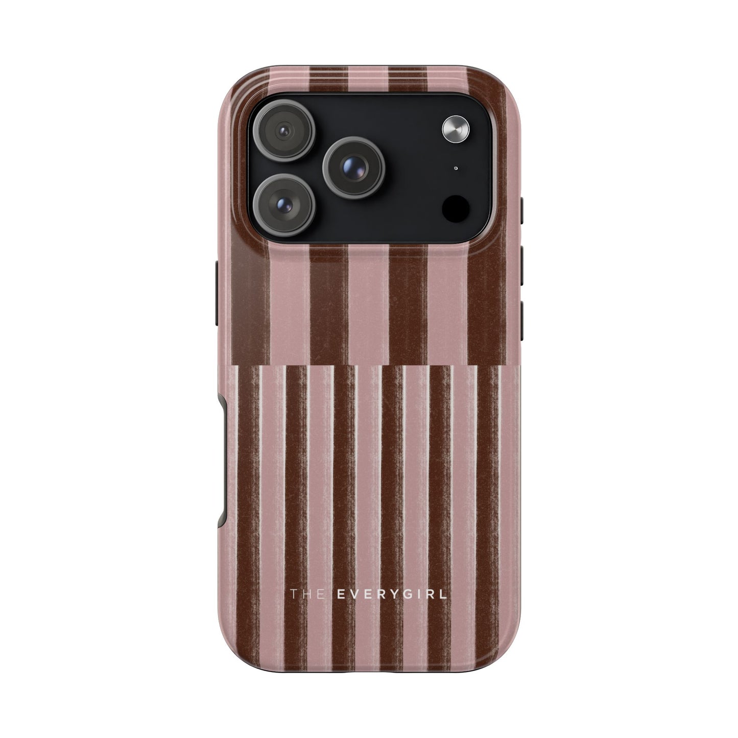February Pink and Brown Phone Case