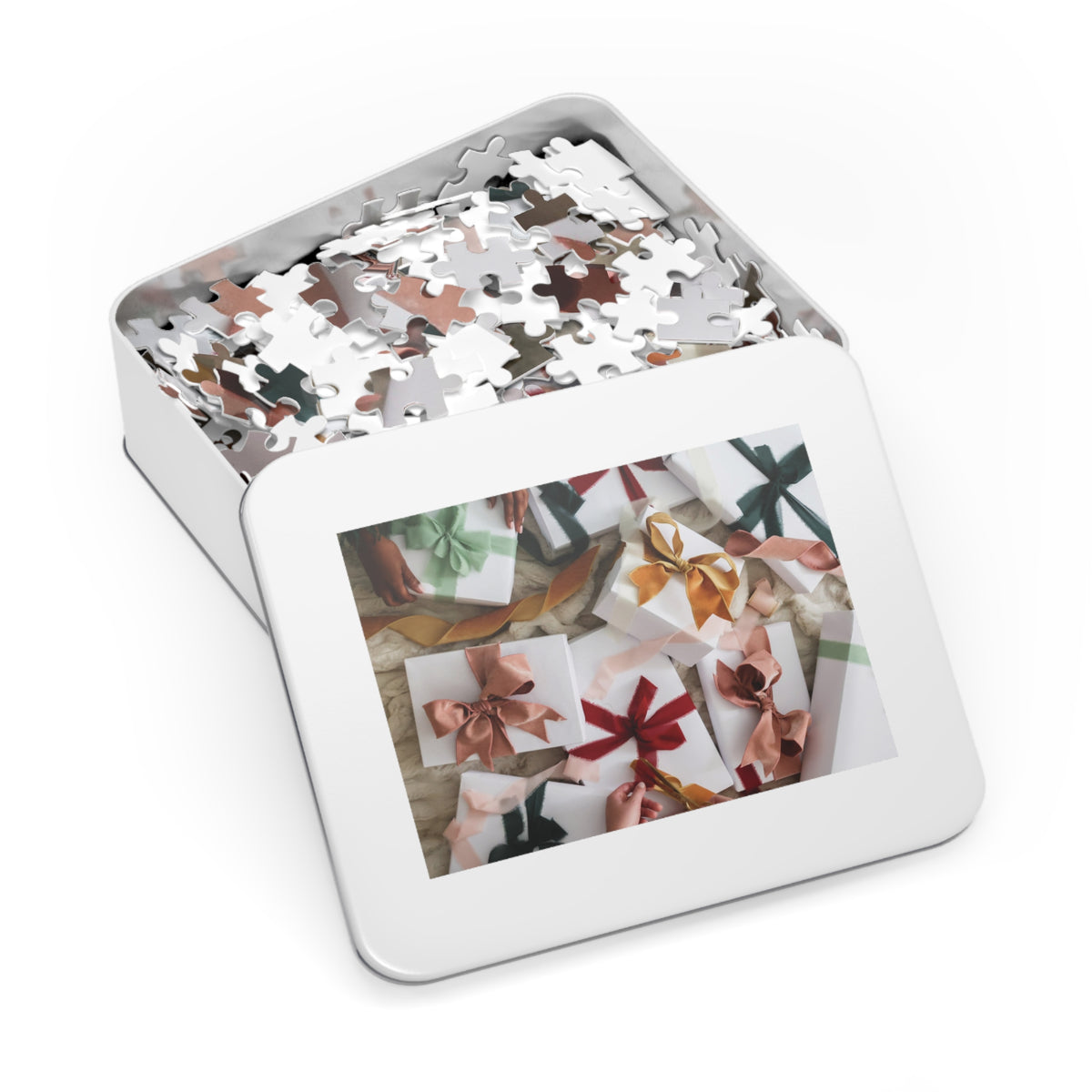 Classic Holiday Presents Puzzle