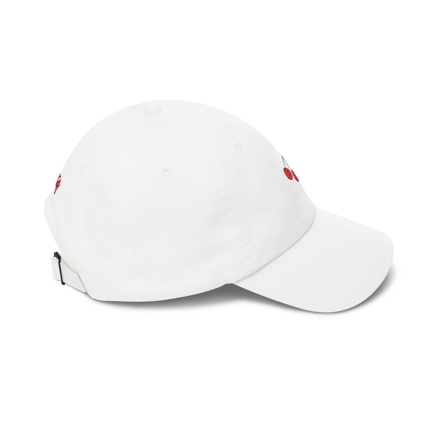 Cherry Embroidered Dad Cap