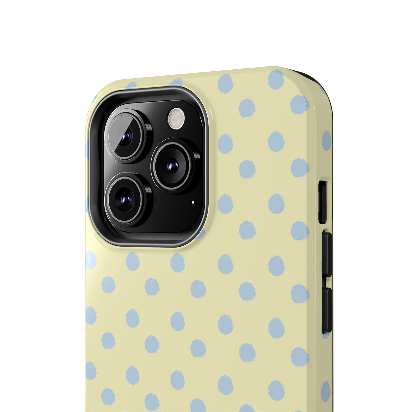Third Coast – Yellow & Blue Polka Dots Phone Case