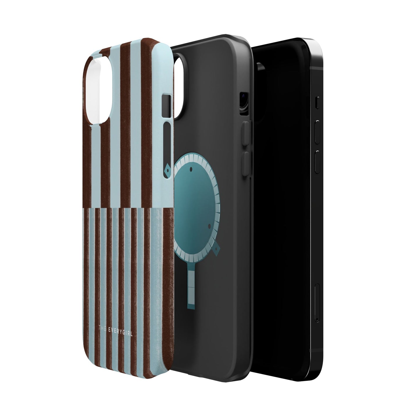 Blue & Brown Contrast Phone Case